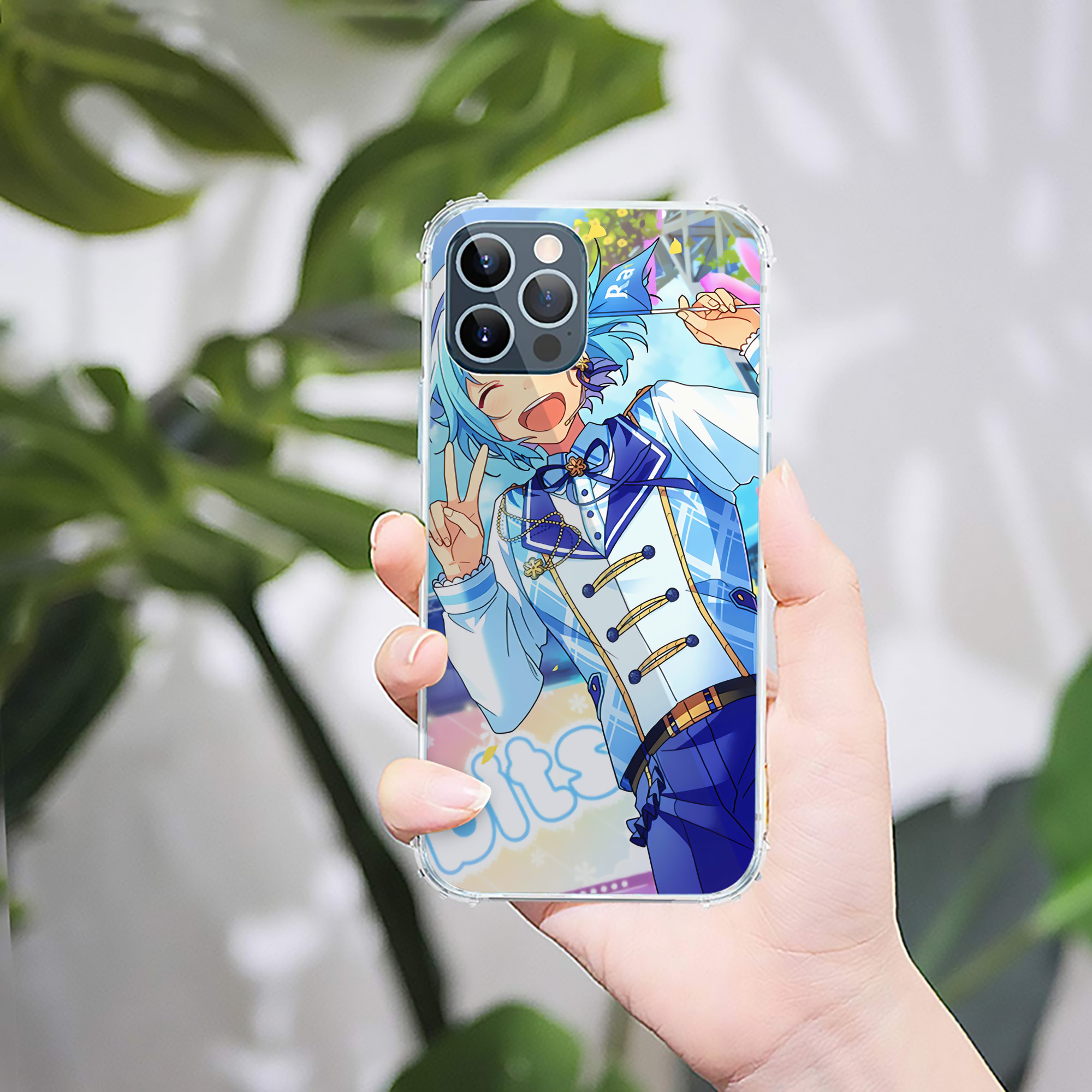 （画像用） あんさんぶるスターズ! Ensemble Stars 【iPhone 12シリーズ対応】透明スマホケース（クリアソフトケース）